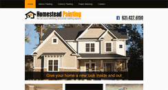 Desktop Screenshot of homesteadpaintingandpowerwashing.com